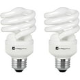 thumbnail image 1 of Xtricity Fluorescent Light Bulbs T2 Spiral CFL, 2700k Soft White, 13W, E26 Base, UL Listed, 1 of 6