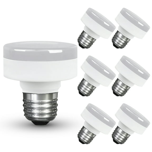 Xtricity LED Puck Light Bulb, 11W(60W Eqv), E26 Base, 120V, 4000K Cool White (6 Pack)