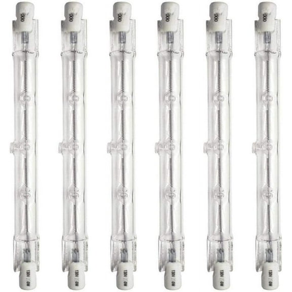 Xtricity T3 J Type 118MM Double Ended RSC Base Halogen Bulb, 300W, 2700K, 130V, (6 Pack)