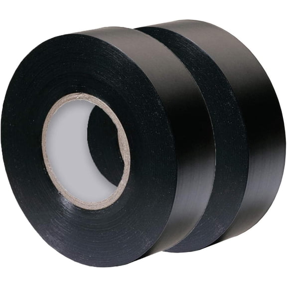 Xtricity Vinyl Electrical Tape, 3/4-Inch x 66 Ft Roll, UL Listed, Black (2 Pack)