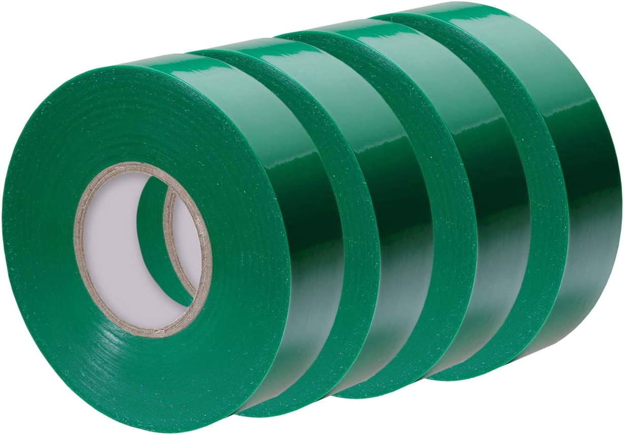 PATIKIL Plastic Coated Clothesline - 2 Pack 66ft Steel Core Outdoor Drying Wire, Green