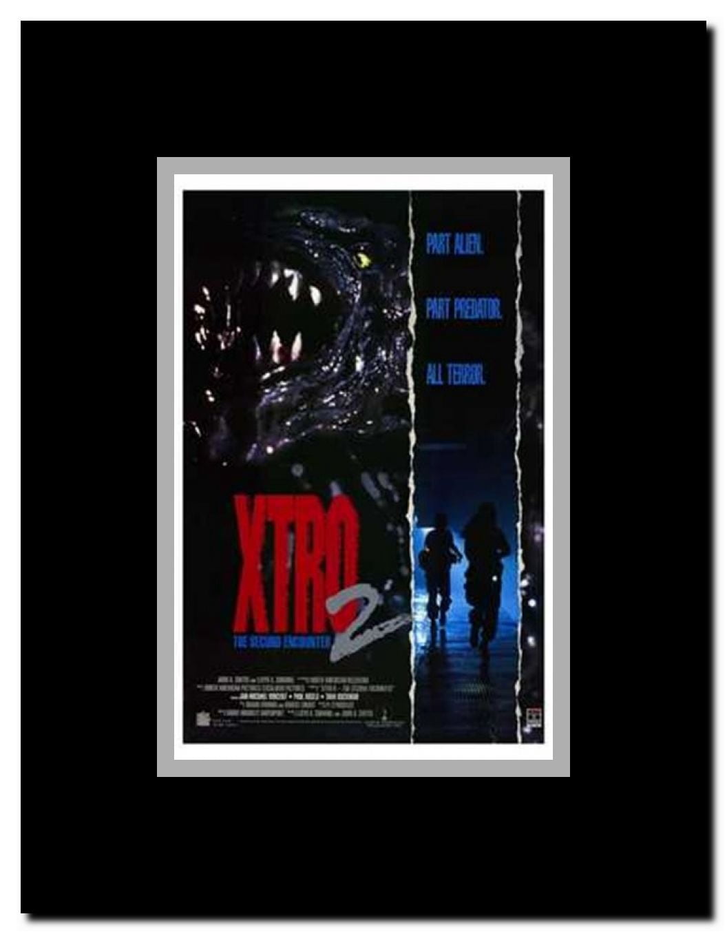 Xtro II: the Second Encounter Framed Movie Poster