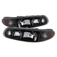 thumbnail image 1 of Xtune Buick Century 97-05 Regal 97-04 Crystal Headlights Black HD-JH-BUCEN97-AM-BK, 1 of 4