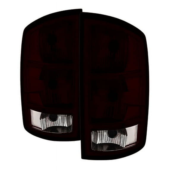 Xtune Dodge Ram 1500 02-06 / Ram 2500 3500 03-06 OEM Style Tail Lights Red Smoked ALT-JH-DR02-OE-RSM