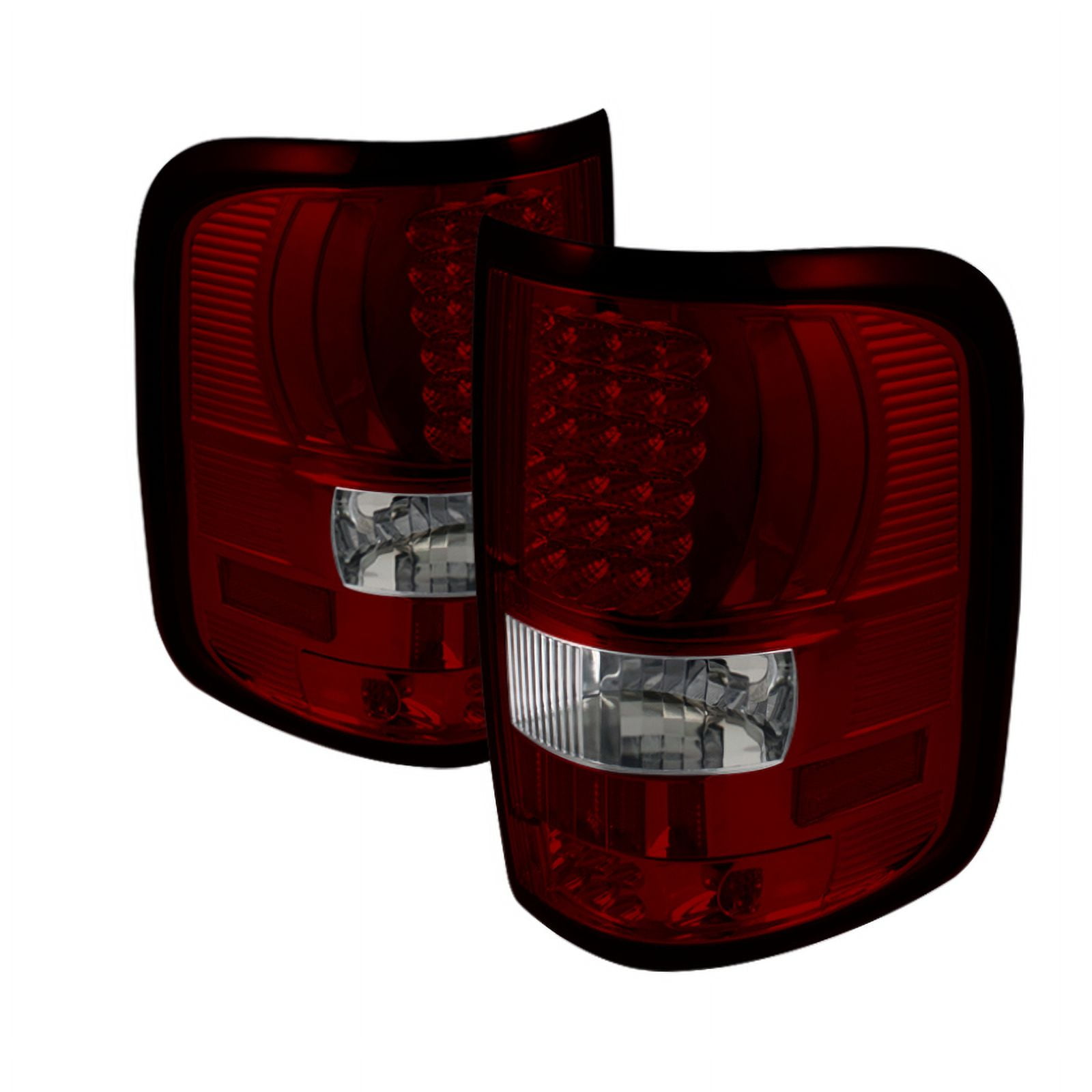 Xtune Ford F150 Styleside 0408 LED Tail Lights Red Clear ALTON