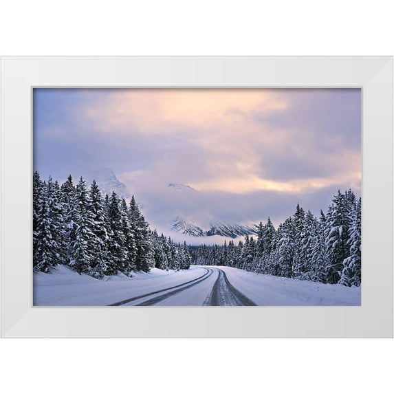 Xu 14x11 White Modern Wood Framed Museum Art Print Titled - To the Wonderland