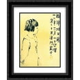 thumbnail image 1 of Xu Beihong 2x Matted 20x24 Black Ornate Framed Art Print 'A Sketch of Gertrude at Five', 1 of 2