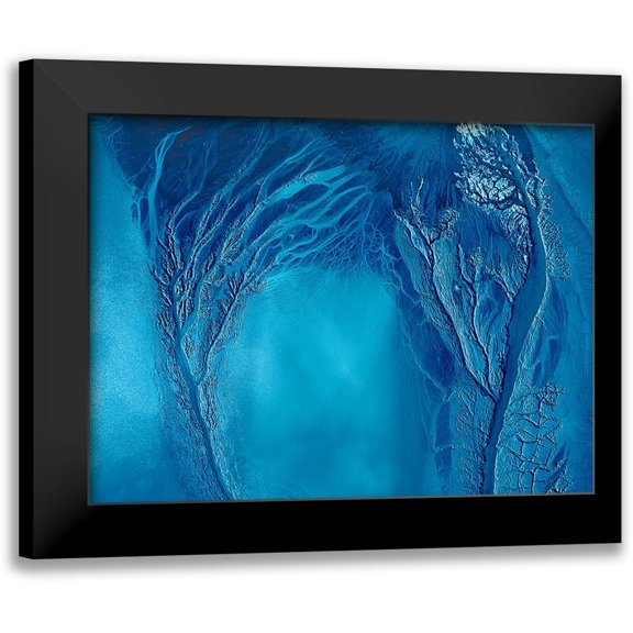 Xu, Mei 14x12 Black Modern Framed Museum Art Print Titled - Touching