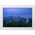 thumbnail image 1 of Xu, Mei 18x13 White Modern Wood Framed Museum Art Print Titled - Bridge In Blue Hour, 1 of 4
