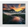 thumbnail image 1 of Xu, Mei 28x26 White Modern Wood Framed Museum Art Print Titled - Melting, 1 of 4