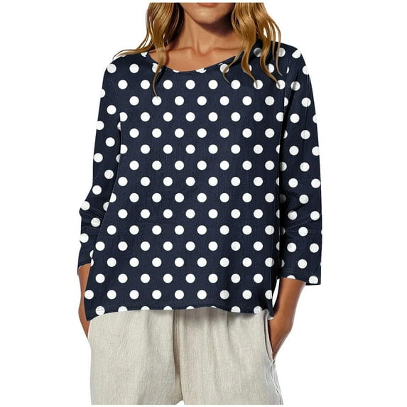XuJwPNcy 3/4 Length Sleeve Tops for Women Solid Color V-Neck Loose Plus Size Blouse Beach Vacation Tunic Top Women Fall Clothes(Black,XX-Large)