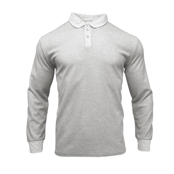XuJwPNcy Men Dress Shirts Long Sleeve Classic Fit Button Collar Shirts Business Casual Tops for Work Office(Gray,X-Large)