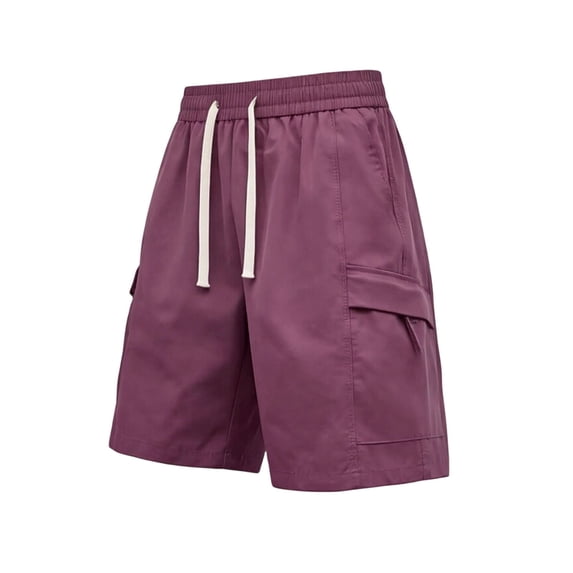 XuJwPNcy Mens Cargo Sweat Shorts with Pockets Loose Fit Comfy Shorts Bermuda Shorts Summer Hiking Work Outfit Big and Tall
