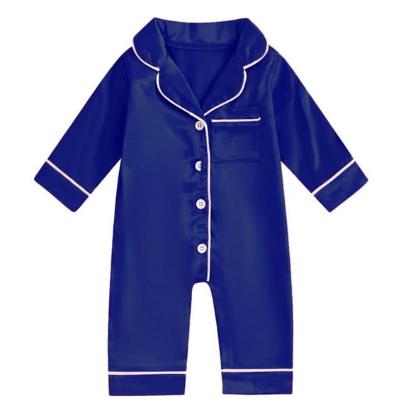 XuJwPNcy Newborn Baby Girl Boy One Piece Summer Soft Romper Jumpsuit Long Sleeve Button down Bodysuit Clothes