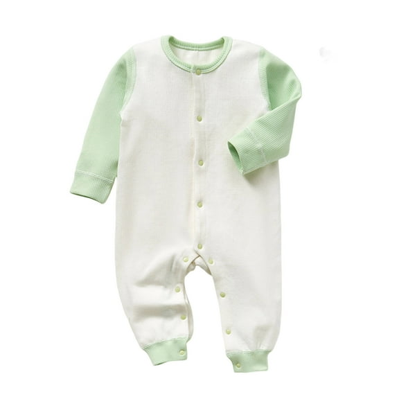 XuJwPNcy Newborn Infant Romper Jumpsuit Unisex Baby Boy Girl Clothes Basic One Piece Outfits Fall Winter Baby Onesie