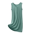 thumbnail image 1 of cfhntfmh Plus Size Nightgowns for Women Sleeveless Sleep Shirts Scoop Neck Tank Nightgowns Womens Sleepwear, 1 of 5