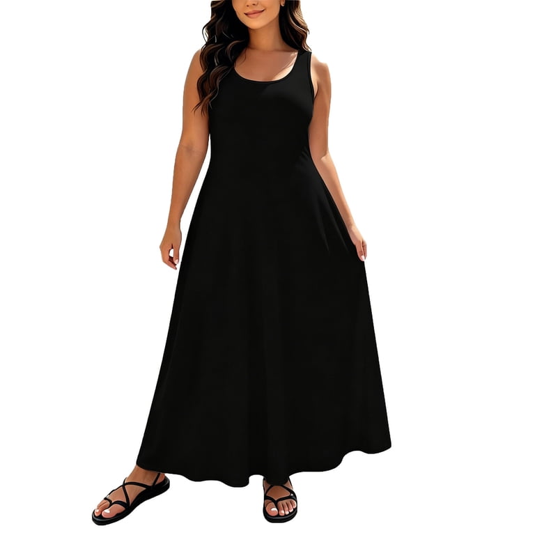 large ladies summer dresses Beach Dresses Sundresses For Large Women Summer Bridesmaid Sundress Holiday Beach Maxi Dress Beach Wedding Party