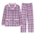 thumbnail image 1 of XuJwPNcy Womens Matching Pajama Sets Lounge Button down Sleepwear Wide Leg Pjs Bottom Sets 2 Piece Cotton Outfits, 1 of 4