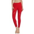 thumbnail image 1 of Xuanfei Women Criss-Cross High Waisted Ankle-Length Workout Leggings, 1 of 7