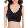 thumbnail image 1 of Xuanfei Women Solid Breathable Seamless Cooling Wireless Sport Bra, 1 of 7