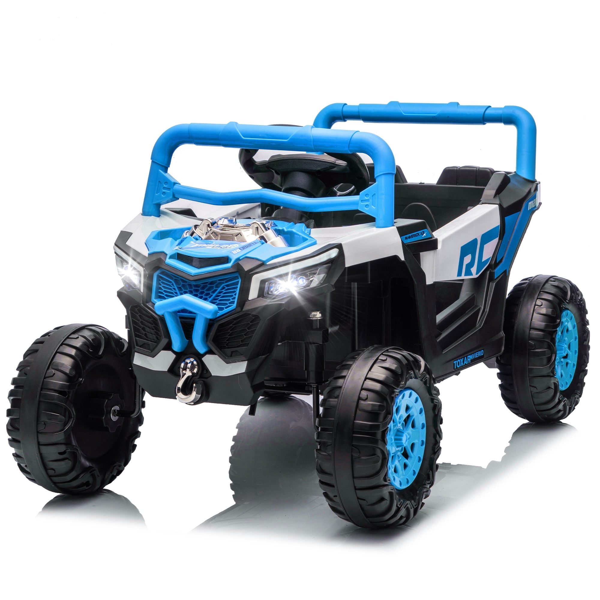 Xuanlur 12V 4.5AH Ride on UTV for Kids, Electric Car w/Parents Control ...
