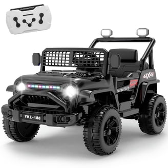 Voiture enfant électrique 12V tout-terrain 3-5km/h télécommande 2.4G