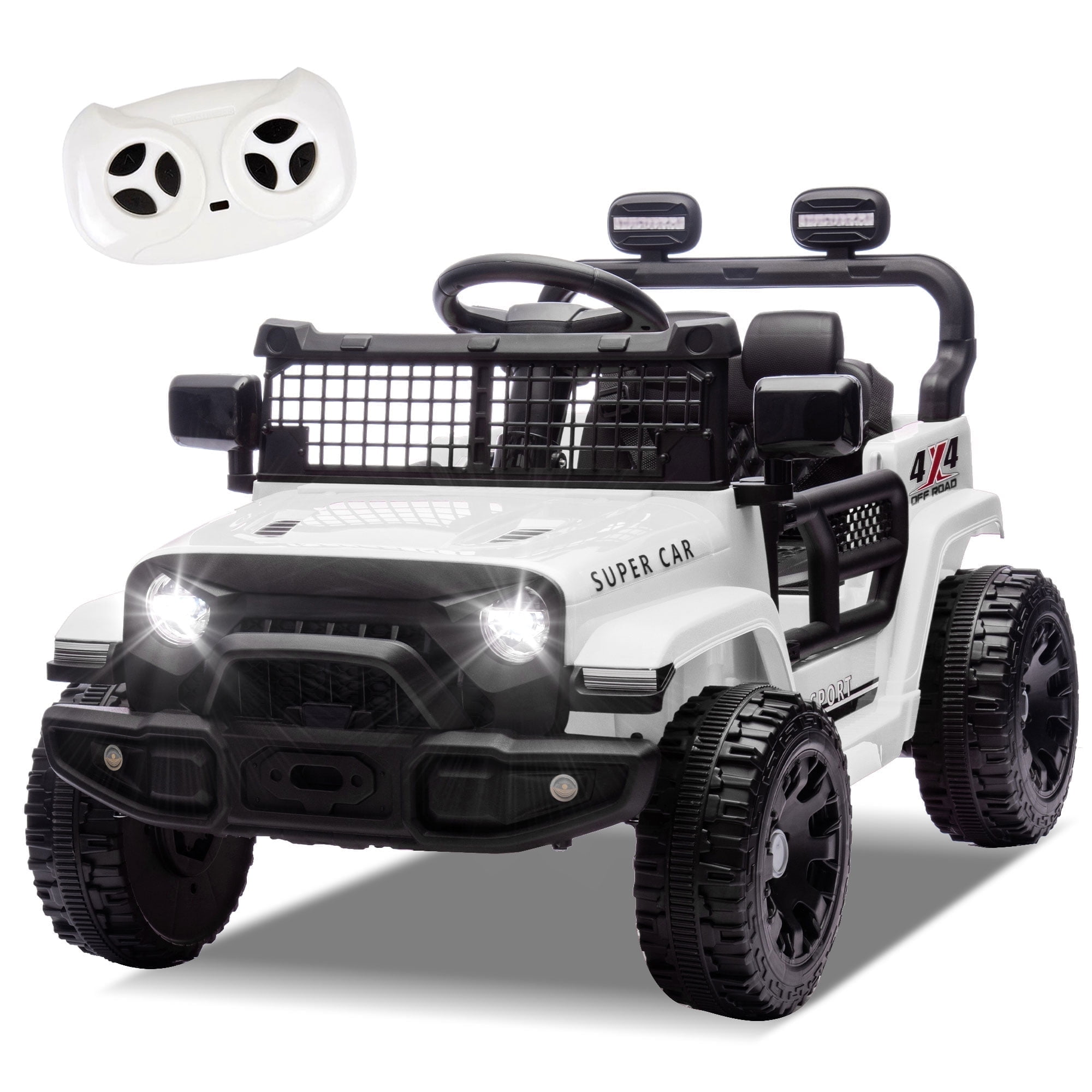 Xuanlur 24V Ride On Truck, Remote Control, Suspension, Music