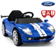 thumbnail image 1 of Xuanlur 12V Power Ride on Toys for Toddlers, Licensed Ford GT Ride on Cars for Kids, Kid Electric Car, Aged 1-5Y, 3 Speed, Blue, 1 of 8