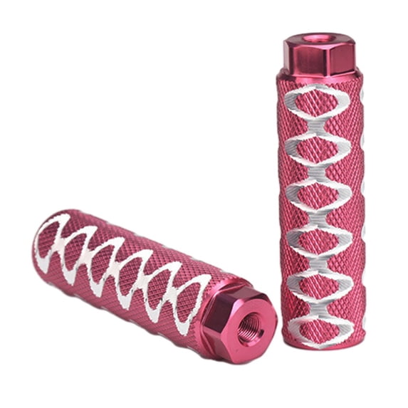 Xuanqin electric bicycle Bike Peg Aluminum Alloy Anti Skid Foot forBMX Bike Axles100x28