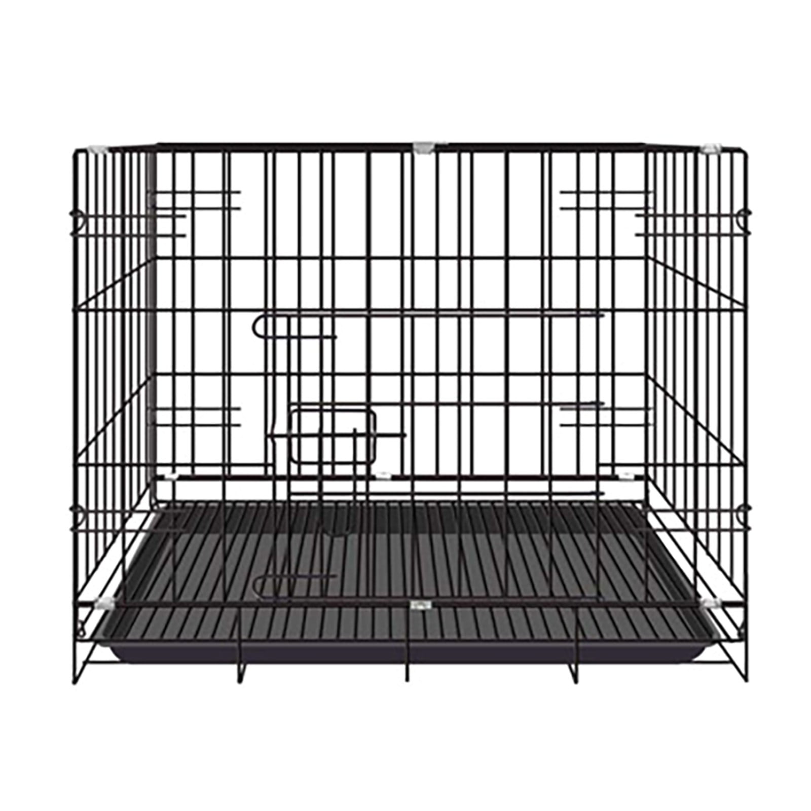 Xuanyoung Dog Crates for Large Dogs Folding Mental Wire Crates Dog