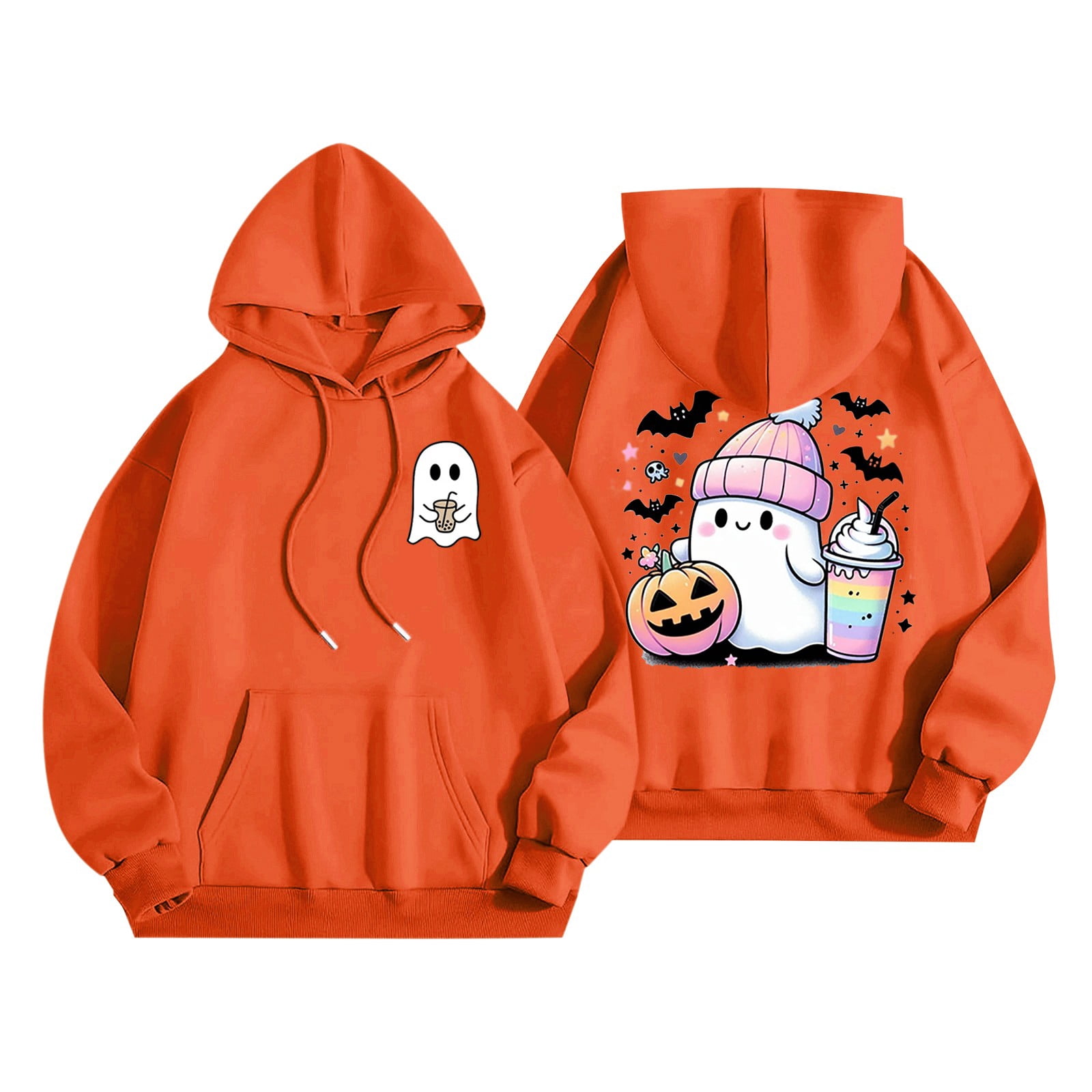 Xuapaodt INC Women's Mixed Media Hoodie