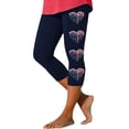 thumbnail image 1 of Xuapaodt INC Women's Cotton Spandex Jersey High-Waist Leggings, 1 of 3