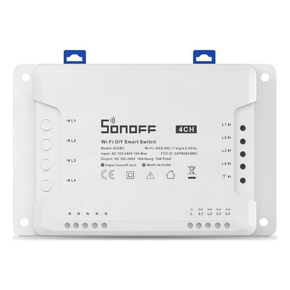 Xubinwww 4CH 4 Way Smart 433MHZ Remote Control Smart Home Control Panels Homekit Smart Home Products Smart Home Gadgets for Bathroom Smart Home Devices Door Smart Home Remote Controller Smart Home Hub