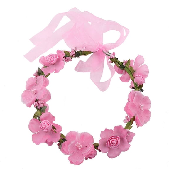Xubinwww Dance Party Headwear Bride's Rose Hairband Design Shape Thick Hair Hair Bun Hair Big Hair for Women Thick Hair Styling Barrettes Large Hair for Thick Hair French Medium Jaw Hair Hair Wet for