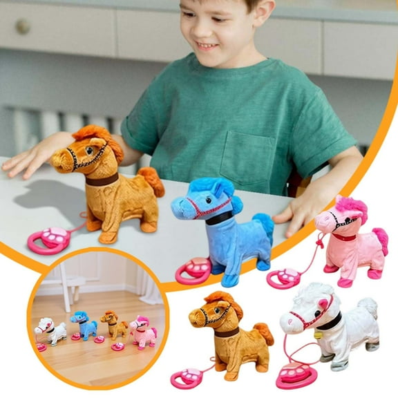 Xubinwww Interactive Walking Adorable Animated Stuffed Animal With Realistic Motion For Kids for Kids Dancing Games for Toddlers Toddler Boy Easter Baby Singing Toddler Chicken Easter Doll Little for