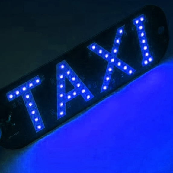 Xubinwww Lighted LED Sign For USB Plug LED Light Sign For Car Windshield Taxi Sign Light Windshield Sticker Cab Indicator Light Taxi (Use The Heating Interface For Power Supply) 7443r Bulb Automotive