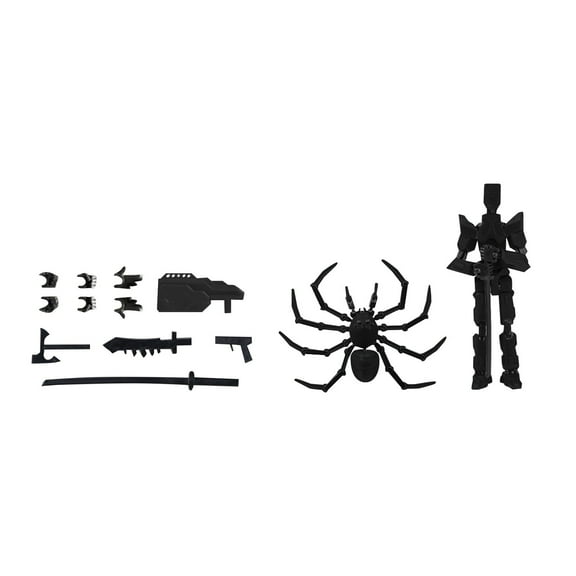 Xubinwww Parts Joint Movable Mini Doll Doll Assembly Ornamental Toy Remote Control Gear Bot for Kids Baseball Action Figures Set Story Bots for Kids 5-7 Firetrucks for Kids 5-8 Hot Rod Transformer