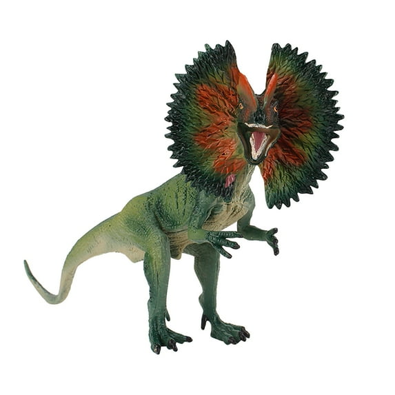 Xubinwww Realistic Dinosaur Model Lifelike Dilophosaurus Dinosaurs Figure Playset Learning Materials Adults Kids Play Kids Learning Animals Kid Beads Preschool Computer for Toddlers 4 Years Old Kids