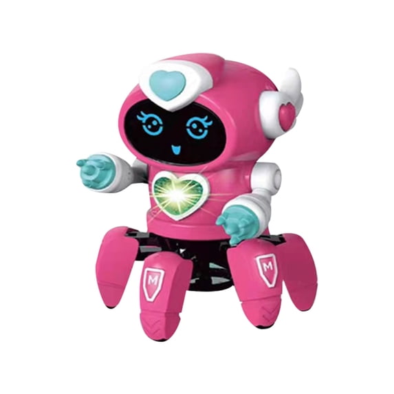 Xubinwww Six Robot Children's Intelligent Singing And Dancing Robot Boy And Girl Toys Alphabet Activity Hide And Seek Beehive Extra Large for Kids Hand Games for Boys Games for 2-4 Years Bottle