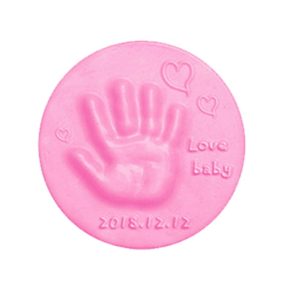 Xubinwww Soft Clay Foam Supplies DIY Baby Care Hand Foot Inkpad Handprint Footprint Fingerprint Kids Toys For Children 50g Diy Crafts for Adults Women Easter Arts And Crafts for Kids Ages 2 Arts And