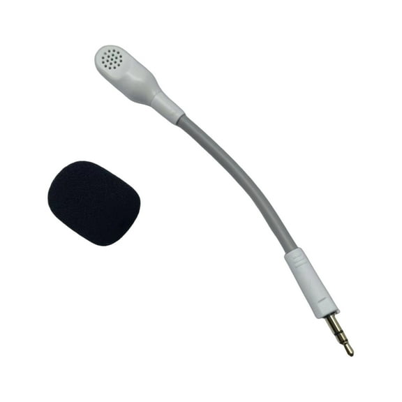 Xubinwww Stereo External Microphone Use For Headphones Detachable Plug In Aux Mic For PC Laptop Phone