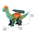 thumbnail image 1 of Xubinwww Take Apart Dinosaur Building Toys Kit With Screwdriver DIY Dinosaur Shooting Play Kit Education Toys Stacking Rings For Toddlers 1-3 Play Phone For Toddlers 1-3 Girl Palything Stacking Cups, 1 of 5
