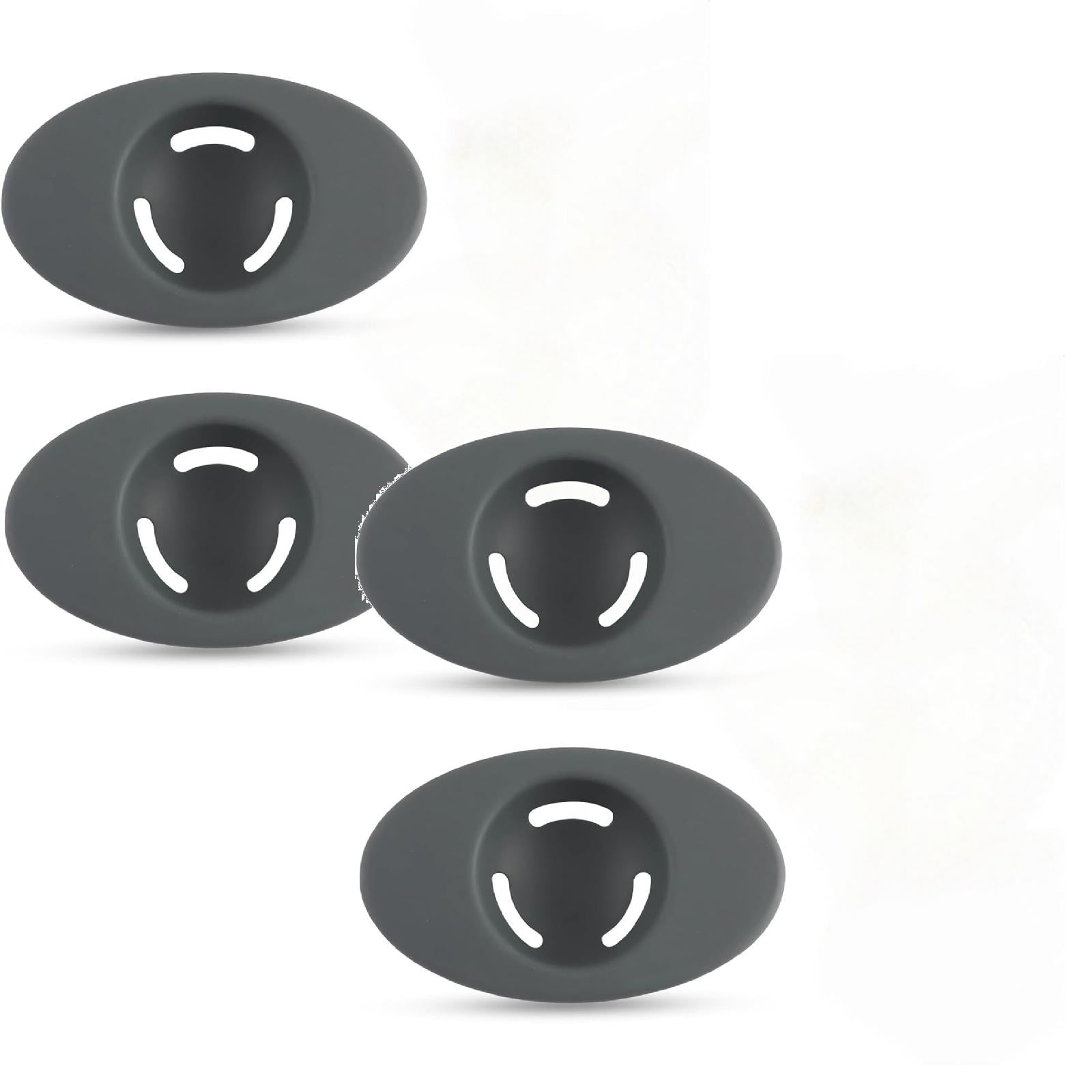 Xubond 2PCS Silicone Egg Separators Food White Separator 3 Slit From Yolk For Baking Must Have