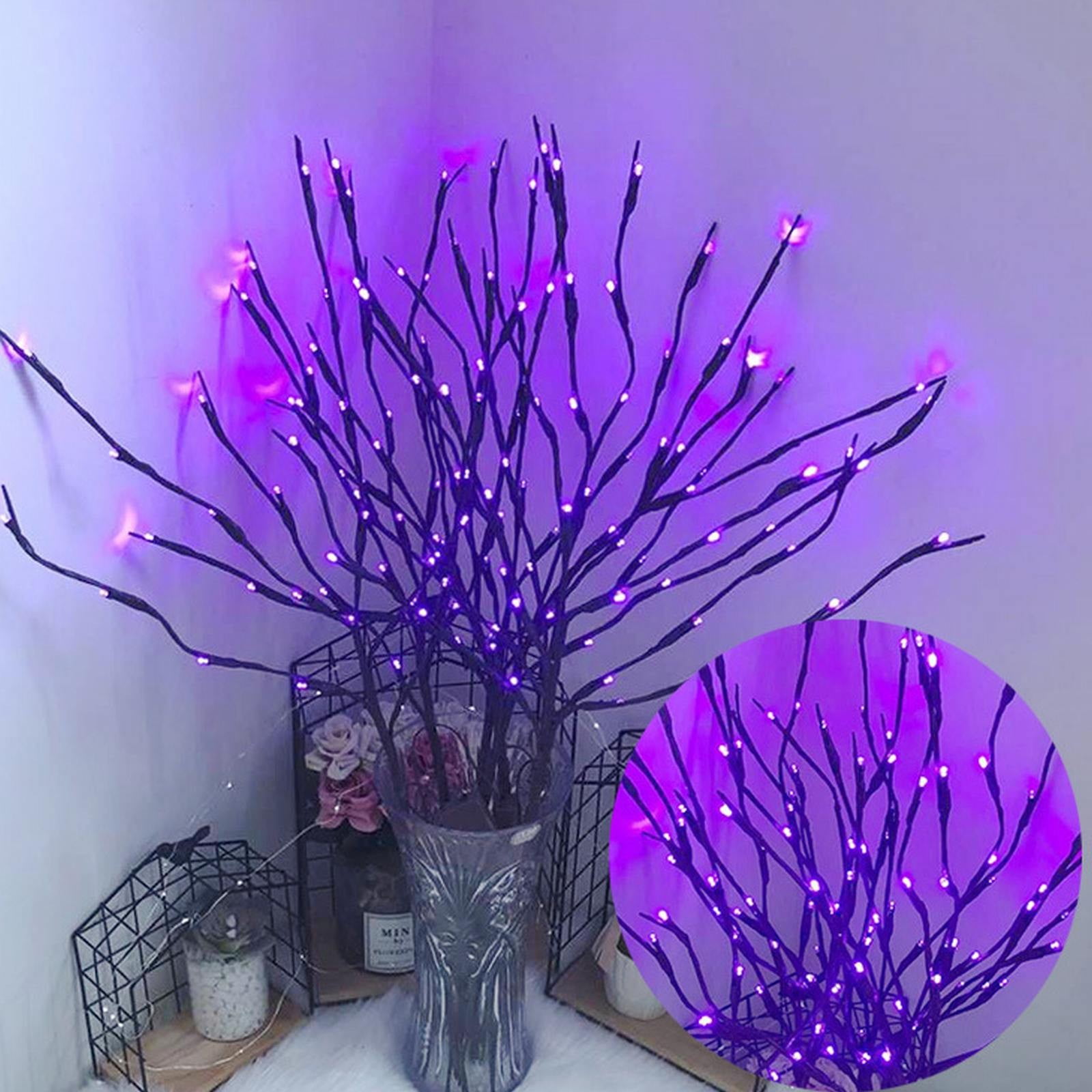 Xubond 30 Inch Branch Twig Lights 20 LED Branches Flexible Simulation