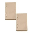 Xubond 80 Sheets Notebook Refill Inner A6 Paper Pages Vintage Retro