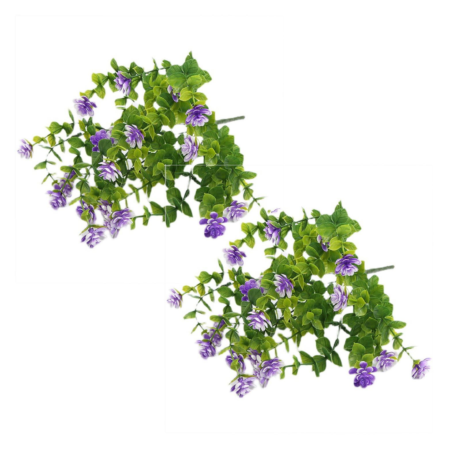 Xubond Artificial Flowers For Outdoors Simulation Plant Green Potted