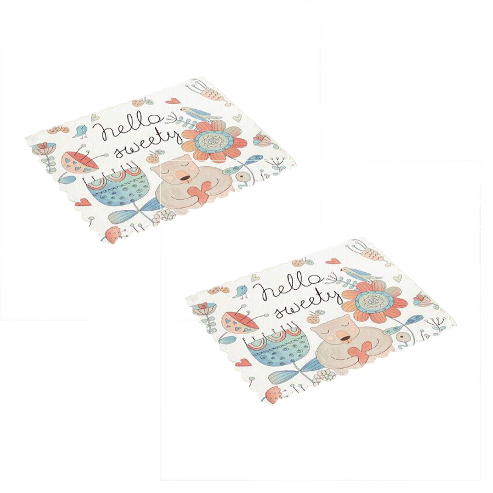 Xubond Bedside Table Cover Cloth Drum Washing Machine Towel Waterpoof