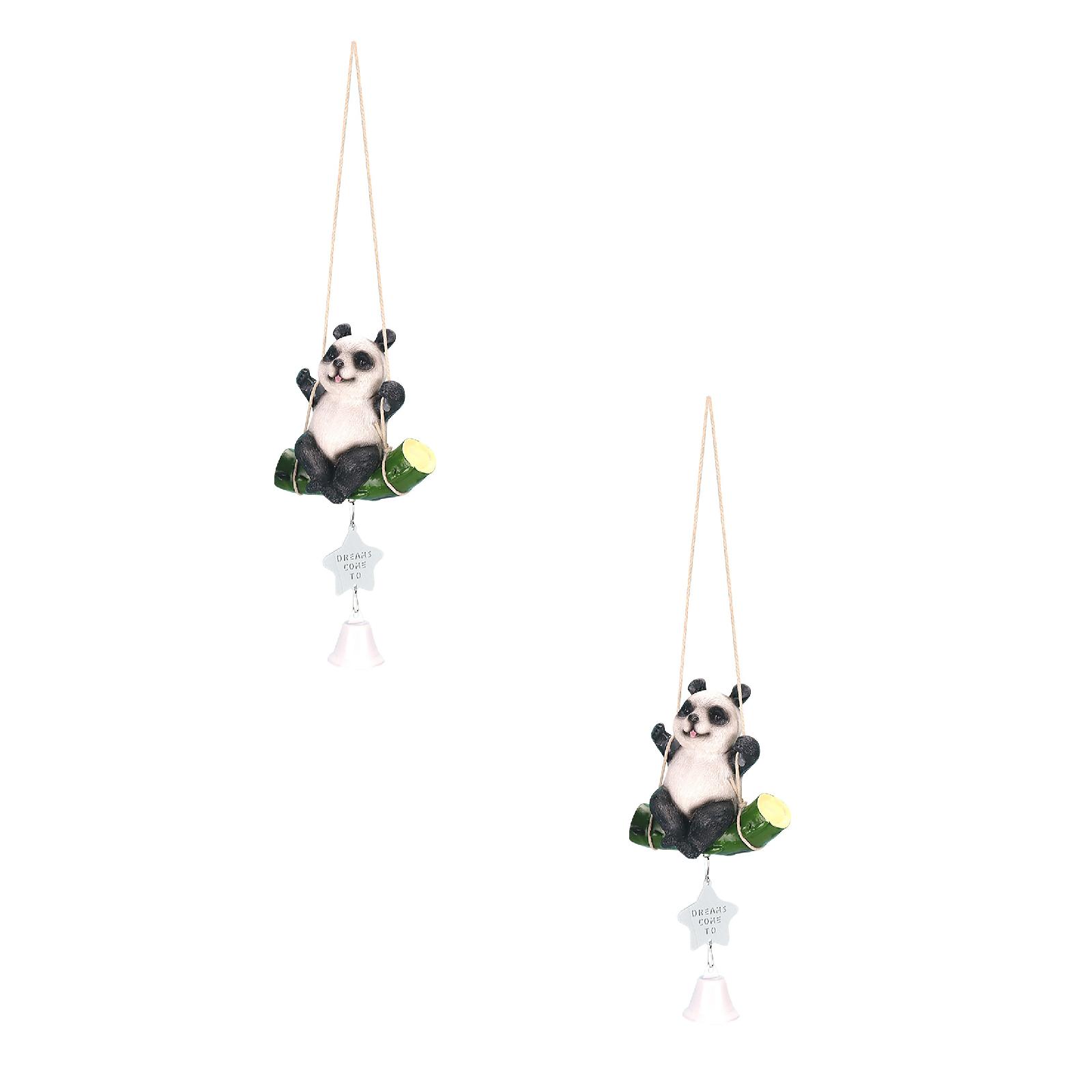 Xubond Creative Log Cabin Wind Chimes Student Bedroom Color Wooden Room