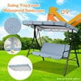 Xubond Garden Tools, Outdoor Courtyard Swing Ceiling Cover Awning Rain