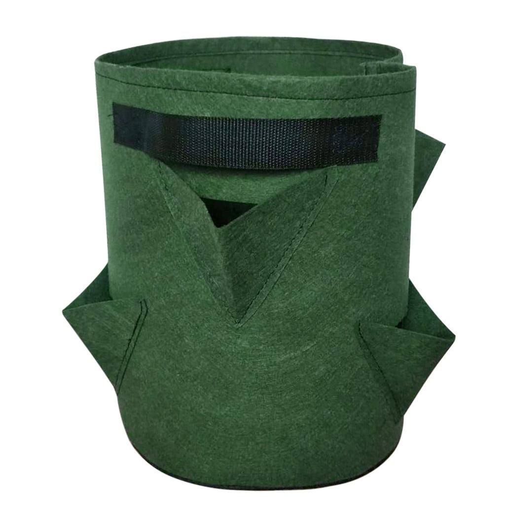 Xubond Garden Tools, Strawberry Planting FeltCloth Container Bag